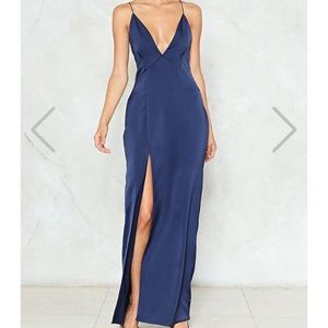NASTY GAL MAXI OCCASION DRESS